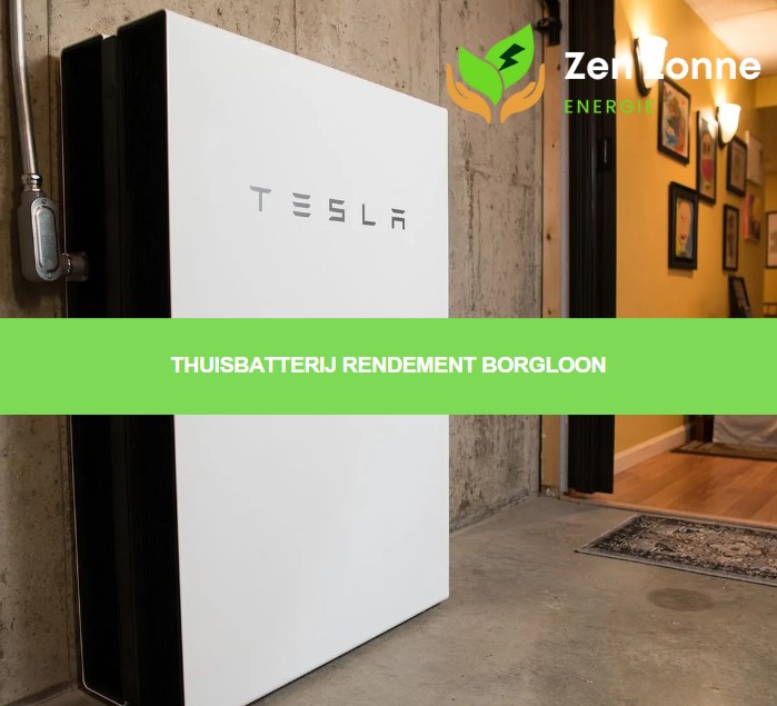 Het rendement van investeren in een thuisbatterij in Borgloon, beïnvloed door energieopslag, gebruik en subsidies.