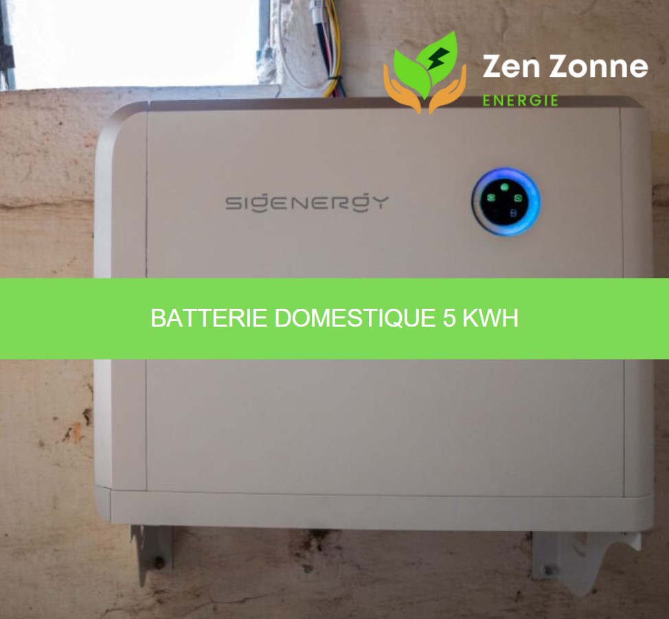 Batterie domestique 5 kWh