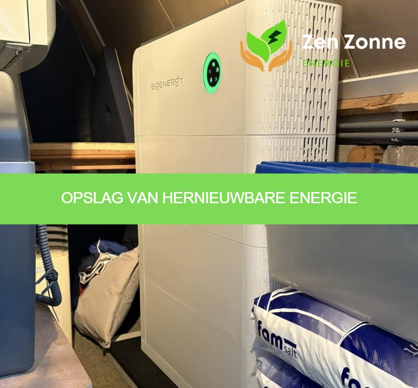 Opslag van hernieuwbare energie