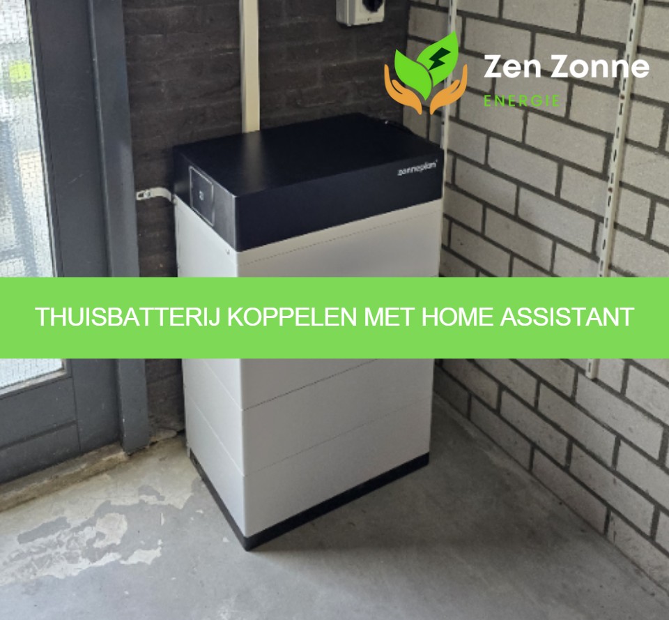 Thuisbatterij koppelen met Home Assistant