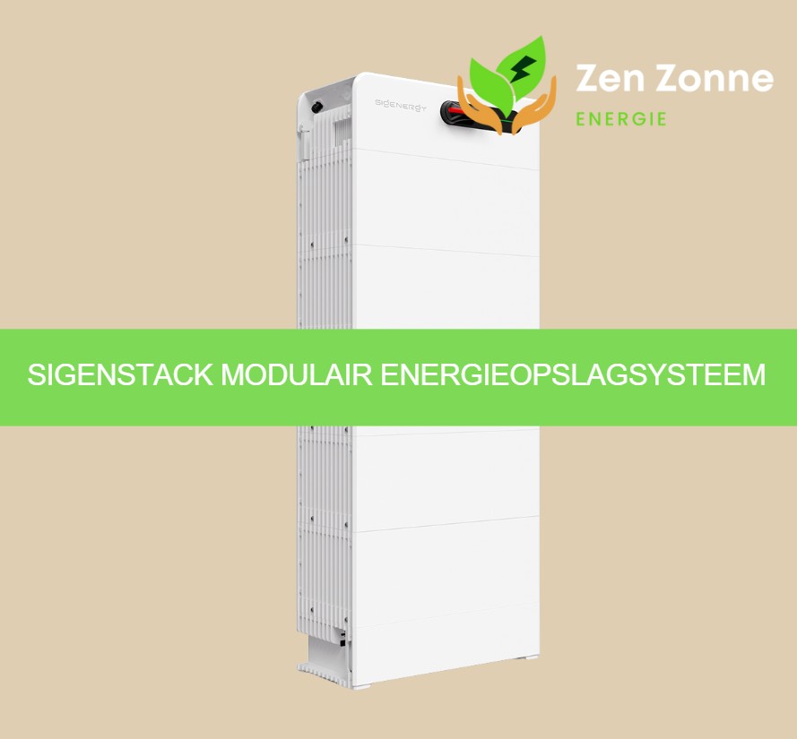 SigenStack modulair energieopslagsysteem