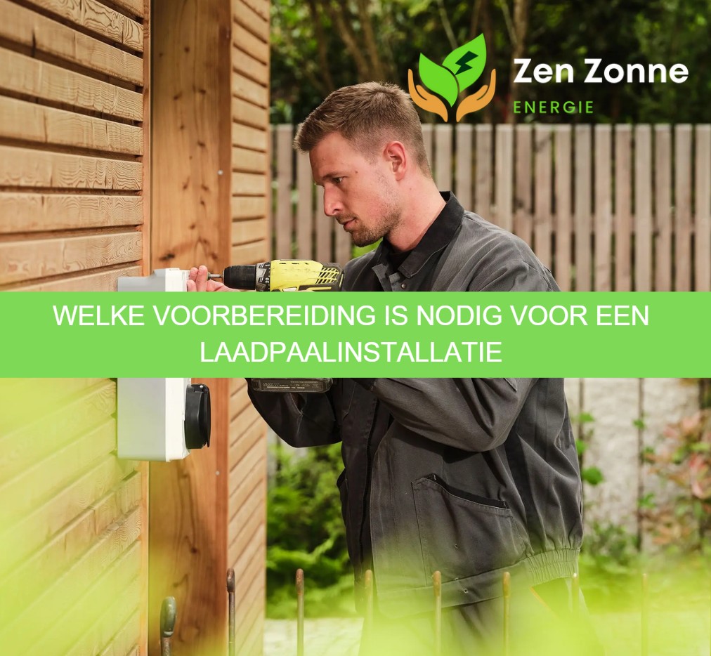 Welke voorbereiding is nodig voor een laadpaalinstallatie