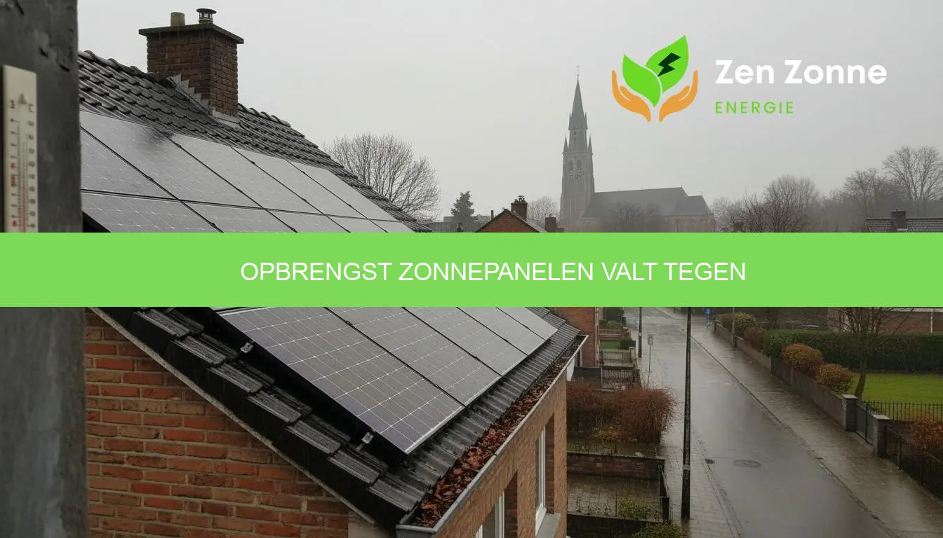 Opbrengst zonnepanelen valt tegen: wat doe je?