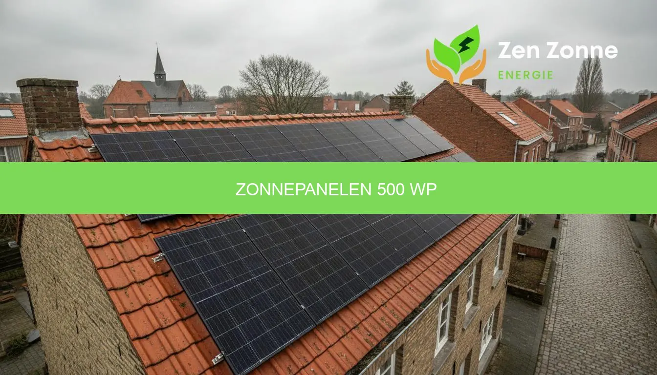 Zonnepanelen 500 wp: prijs, opbrengst en keuze